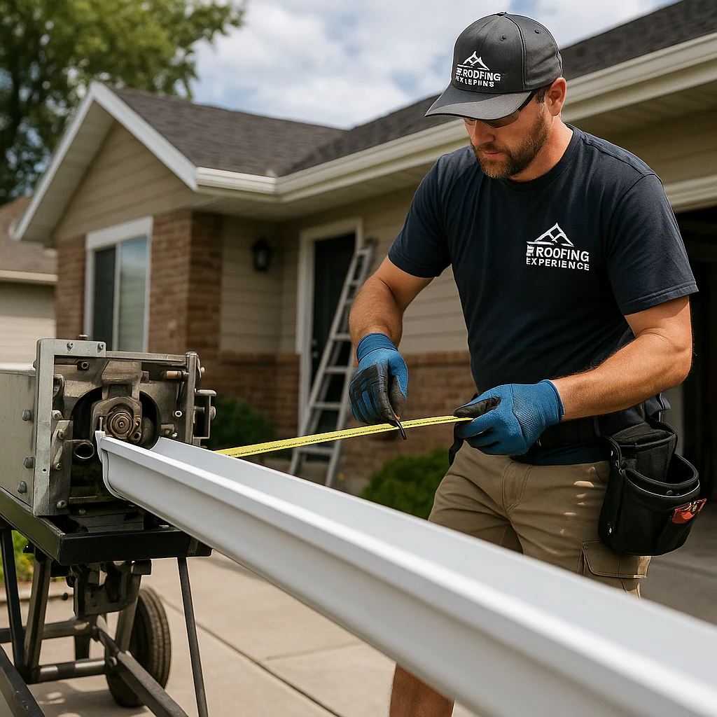 Seamless Gutters Install Seamless Gutters Install